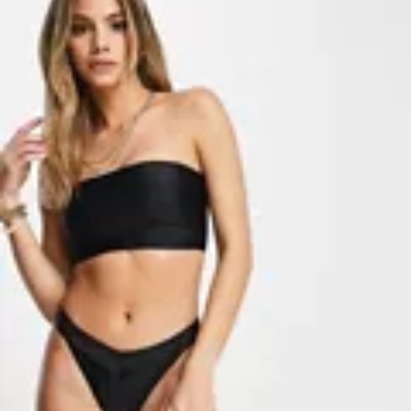 New! South Beach mix and match V bikini bottom in black 19893 - Picture 4 of 12